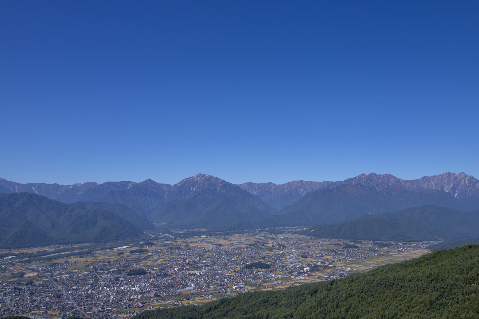 高瀬渓谷方面