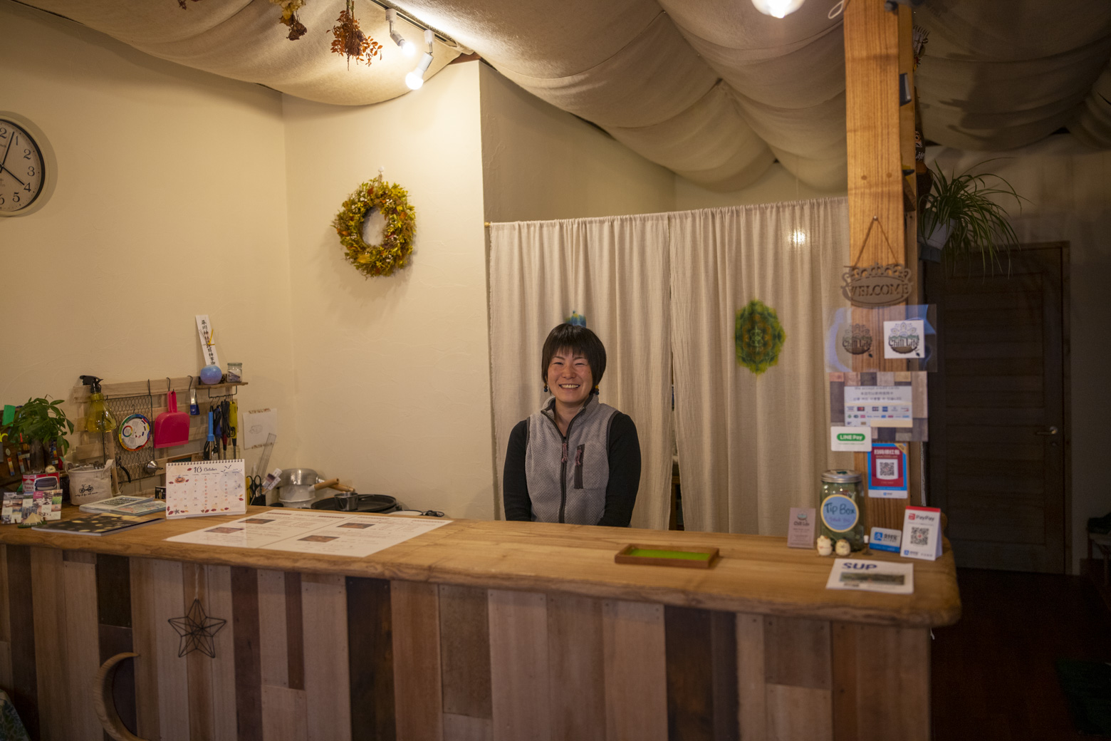 オーナーの坪井千佳さん