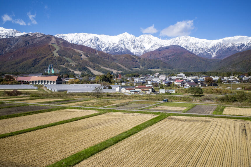 白馬の北アルプスの山々の名前