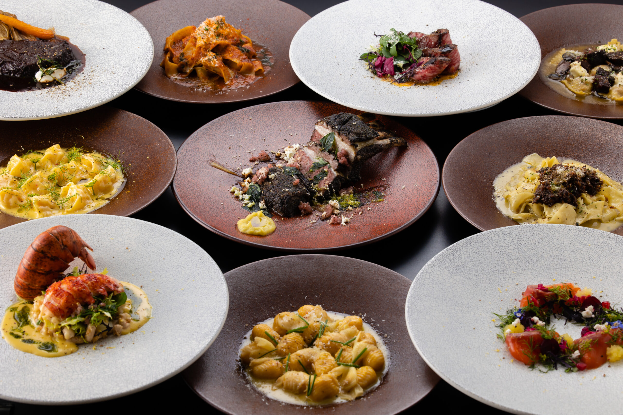 Mimi's Restaurant & Barで提供する本格的なイタリアンの一例
