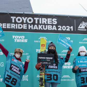 スキー女子のTOP3